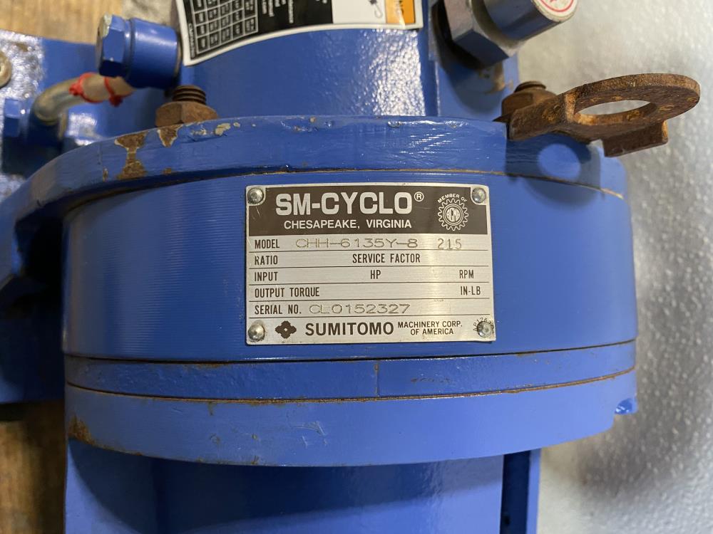 Sumitomo Sym-Cyclo Gearmotor Speed Reducer #CHH-6135Y-8